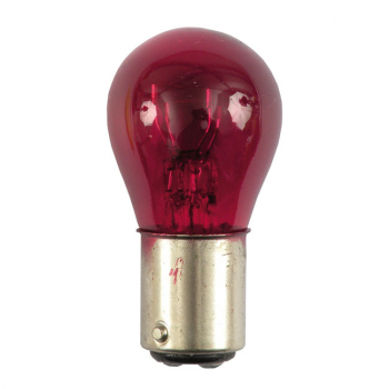 Brems-/Rücklicht 12V Glühbirne. Repl. 1157. Rotes Glas