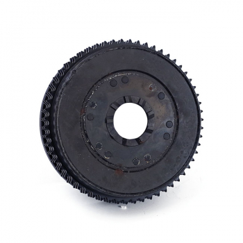 Clutch shell with sprocket assembly