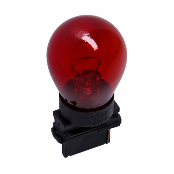 LED wedge turn signal bulb #3156 base. Red light