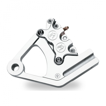 PM, rear caliper bracket, 11.5". Polished