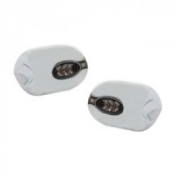 Kodlin, Elypse LED mini front turn signals. DLR. Chrome