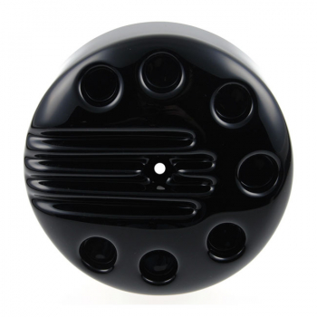Cult-Werk, air cleaner cover Slotted. Gloss black