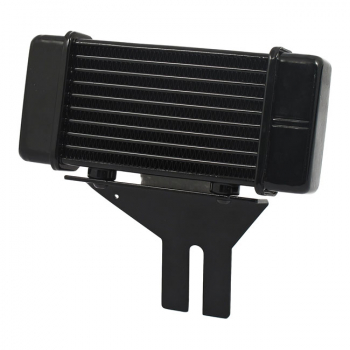 HORIZONTAL OIL COOLER, 10-ROW BLACK