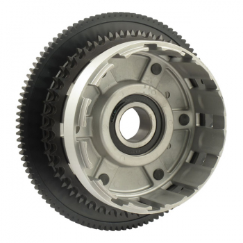 Clutch shell with sprocket