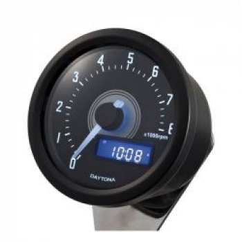 Daytona, Velona 60mm tachometer 8000RPM, black