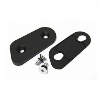 Primary chain inspection cover. Black wrinkle