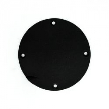 Derby cover, OEM style Domed. Black wrinkle