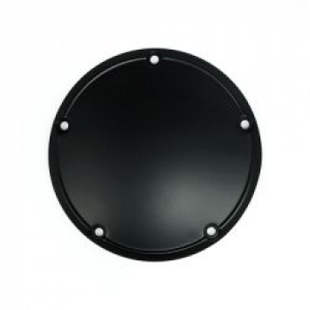 Derby cover, OEM style Domed. Matte black