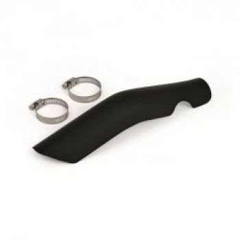 FL 2-1 exhaust front header heatshield black