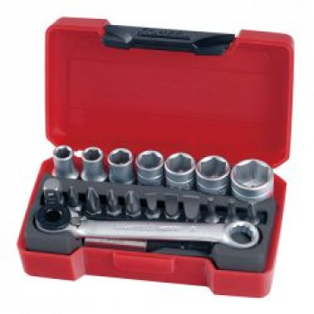 Teng Tools, 1/4“ Steckschlüssel- und Bitsatz