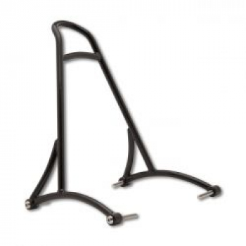 Burly, sissy bar. 13" black, no backrest pad