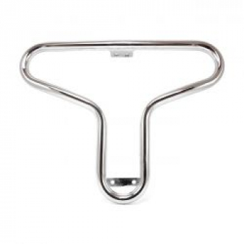 Front engine guard, chrome