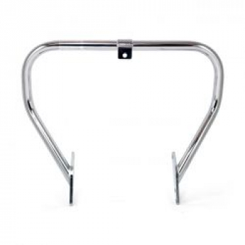 Front engine guard kit, chrome