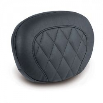 Mustang, sissy bar back pad. Black. Diamond