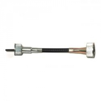 Barnett, transmission speedo cable. 36". Bare metal finish