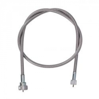 Barnett, transmission mini speedo cable. 41". Braided steel