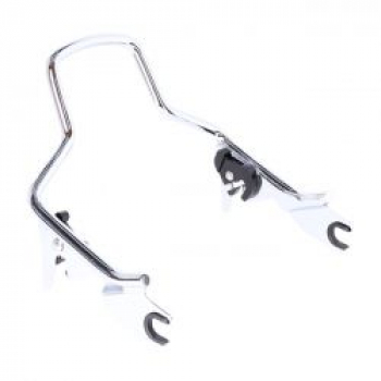 Sissy bar kit 9.5" 1-piece upright. Chrome