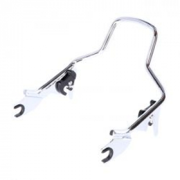 Sissy bar kit 9.5" 1-piece upright. Chrome