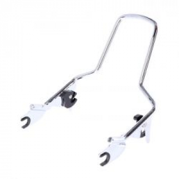 Sissy bar kit 12.50" 1-piece upright. Chrome