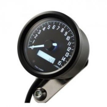 Daytona, Velona 60mm Tachometer schwarz 15000 rpm