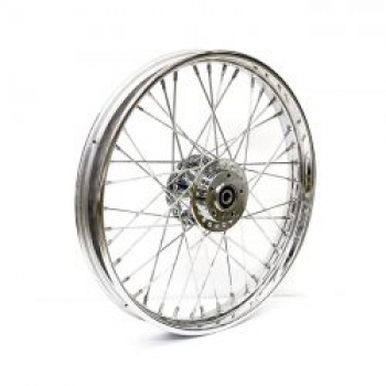 2.15 x 21 front wheel 40 spokes chrome