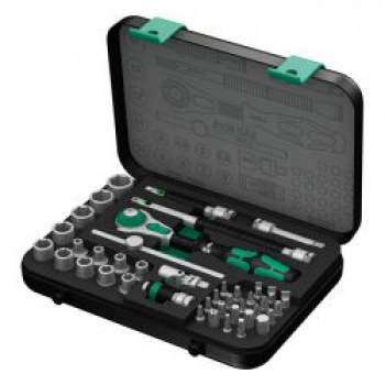 Wera 8100 SA 2 Zyklop Speed Ratchet kit 1/4" drive - metric