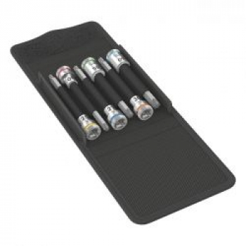 Wera Torx® socket bit set 3/8" with holding function