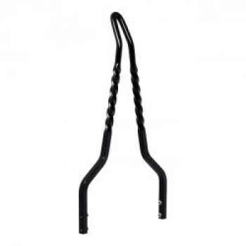 Cycle Visions Twisted Stick sissy bar 18", black