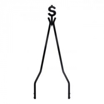 Cycle Visions Moneytube Sissy Bar 30“, schwarz