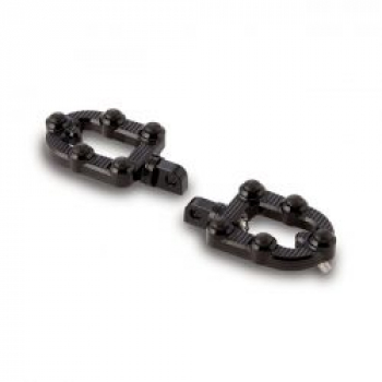 Arlen Ness, MX foot pegs. Black