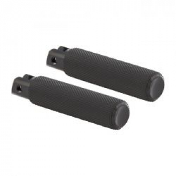 Arlen Ness, Knurled rider foot pegs. Black