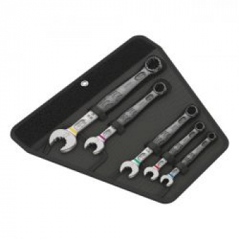 Wera wrench open/box end set 5-pc Joker 6003 series -US size