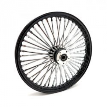 MCS Radial 48 fat spoke front wheel 2.15 x 21 DF black