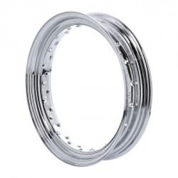 Wheel rim 3.50" x 18". Chrome