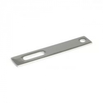 Universal exhaust mount bracket. 4-3/4" long, 2 holes