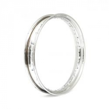 WL wheel rim 2.15x18. Chrome plated steel