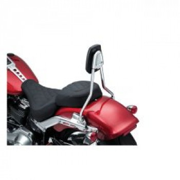 Kuryakyn, Softail all in one sissy bar kit, 19“. Verchromt