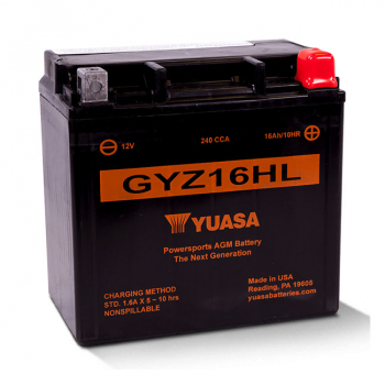 Yuasa, GYZ-Serie AGM-Batterie GYZ16HL