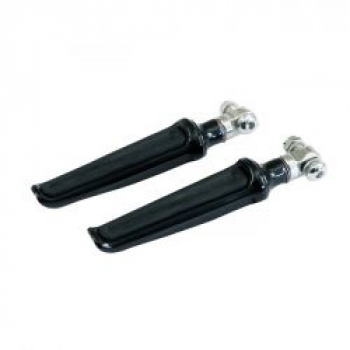 PM, Contour foot pegs. Black