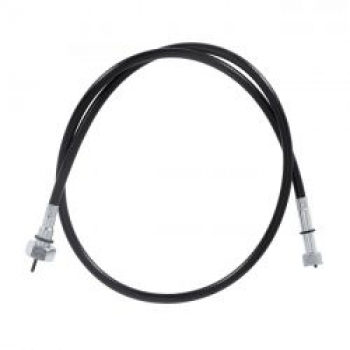 Speedo cable, rear wheel drive. Black Vinyl