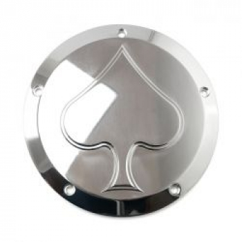 Hells Kitchen Choppers, derby cover Spade. Polished