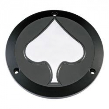 Hells Kitchen Choppers, derby cover Spade. Black