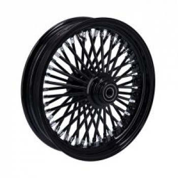 MCS radial 48 fat spoke front wheel 3.50 x 16 SF black