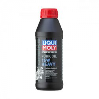 Liqui Moly, fork oil 15W heavy. 500cc