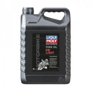 Liqui Moly, fork oil 5W light. 5 liter