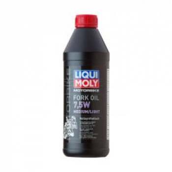 Liqui Moly, fork oil 7.5W medium/light. 1 liter