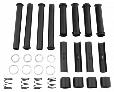 BLACK PUSHROD COVER KITS