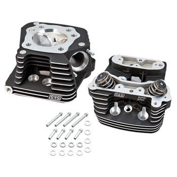 S&S EVOLUTION BIG TWIN SUPER STOCK CYLINDER HEADS