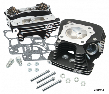 S&S SUPER STOCK CYLINDER HEADS FOR 2006-2017 TWIN CAM