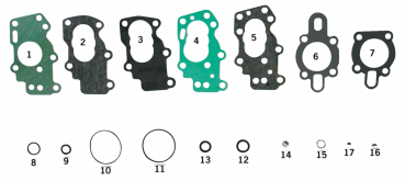 OIL PUMP GASKET, SEAL AND O-RING KITS FOR K, KH & SPORTSTER